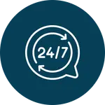 ซัพพอร์ตตลอด 24/7