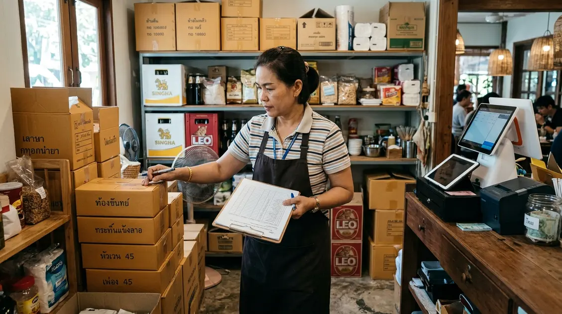 5 วิธีเซ็ตระบบ POS ร้านอาหาร ลดต้นทุนสต็อก [2569]