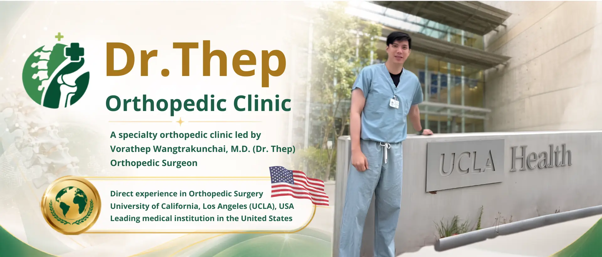 Contact Us | Dr. Thep Orthopedic Clinic