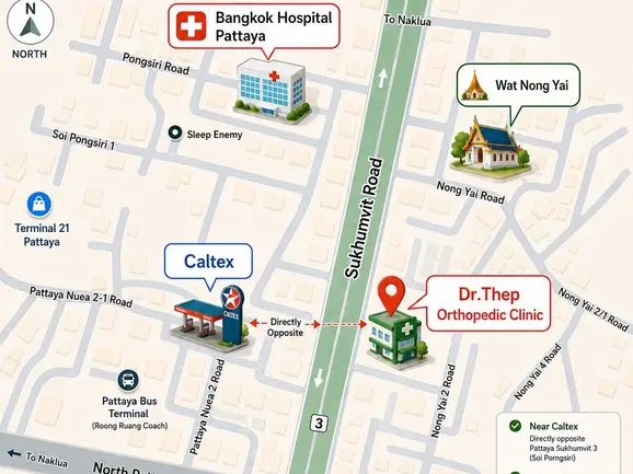 Why Choose Dr. Thep Orthopedic Clinic, Pattaya?