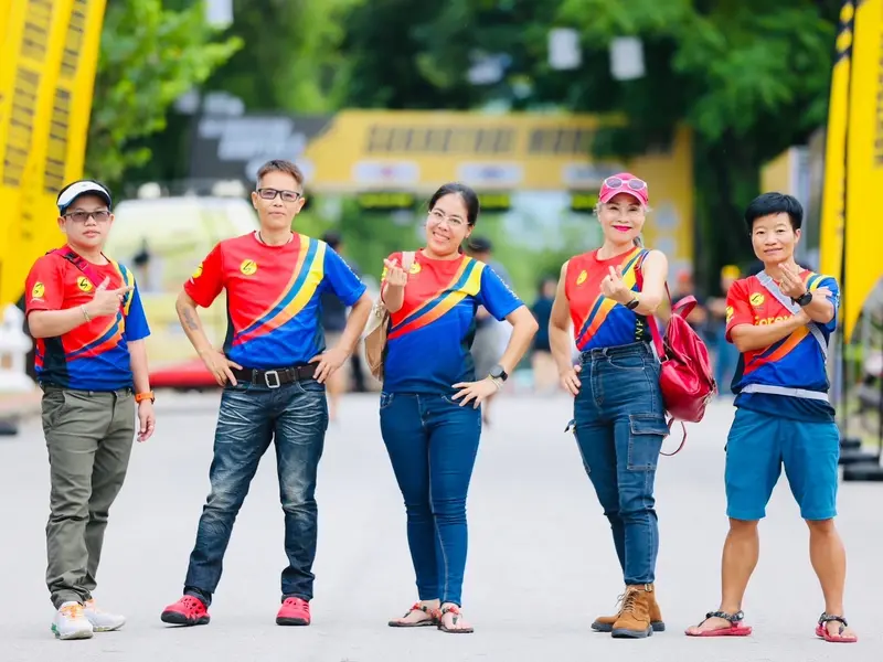 เสื้อวิ่งพิมพ์ลาย