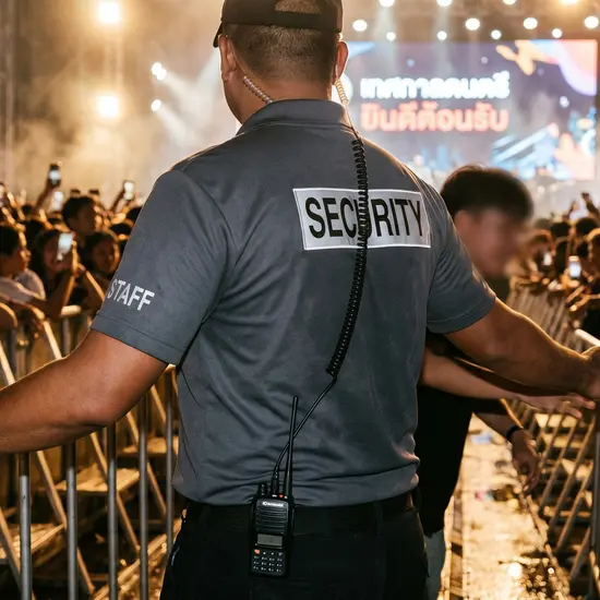 บริการ รปภ. งานอีเวนต์ ดูแลความปลอดภัยครบวงจรทุกงานสำคัญ