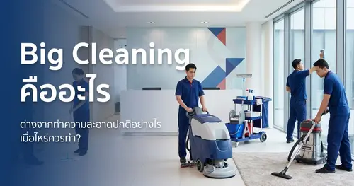 Big Cleaning คืออะไร ต่างจากทำความสะอาดปกติอย่างไร เมื่อไหร่ควรทำ?