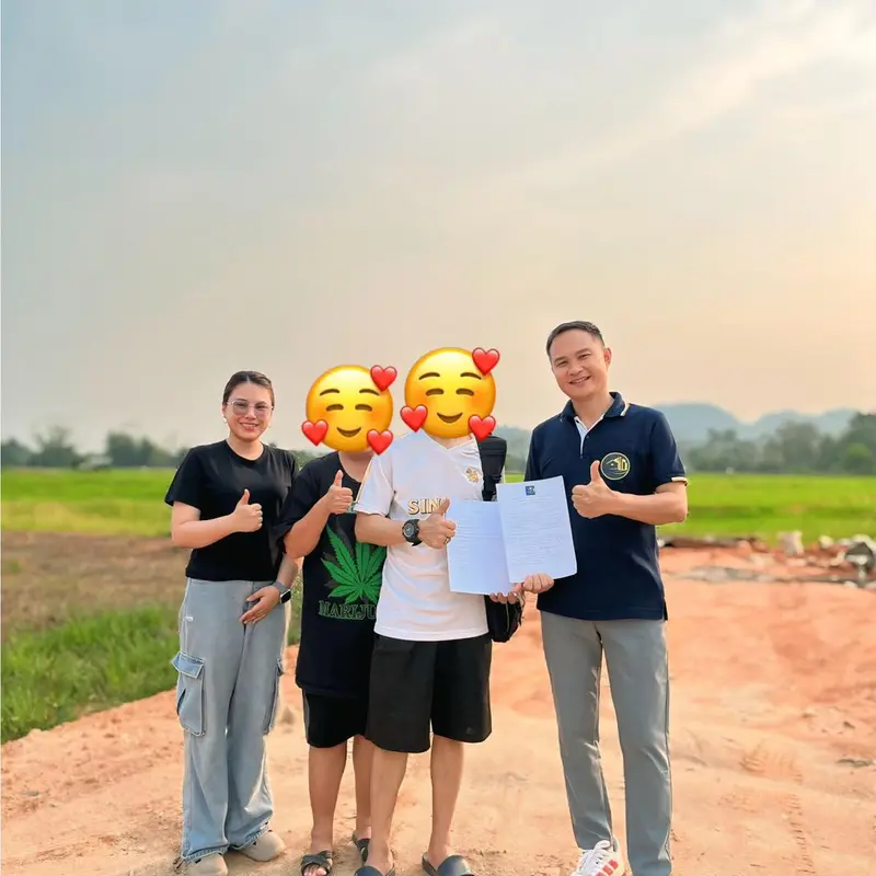 เซ็นสัญญากับลูกค้า