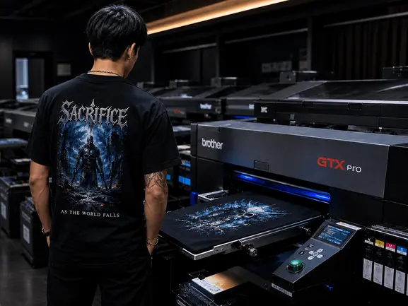 Premium-DTG รับสกรีนเสื้อ DTG/DTF เชียงใหม่ ไม่มีขั้นต่ำ