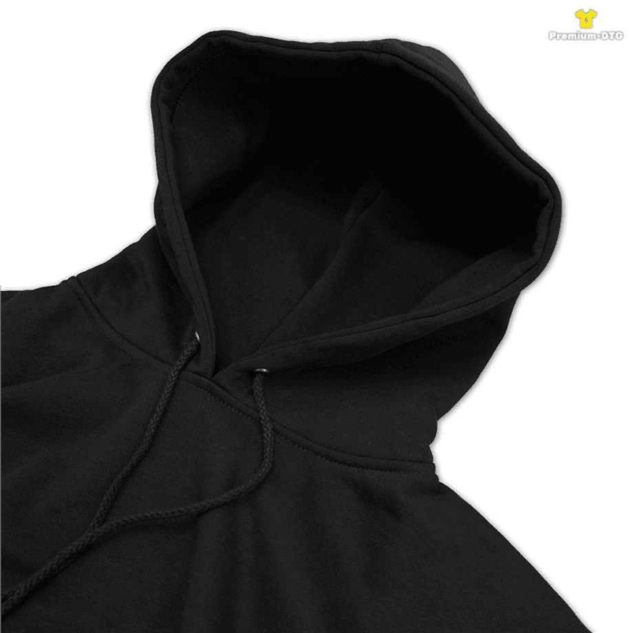 เเสื้อ SAVAGE HOODIE สีดำ คอตตอนพรีเมียม จาก Premium-DTG