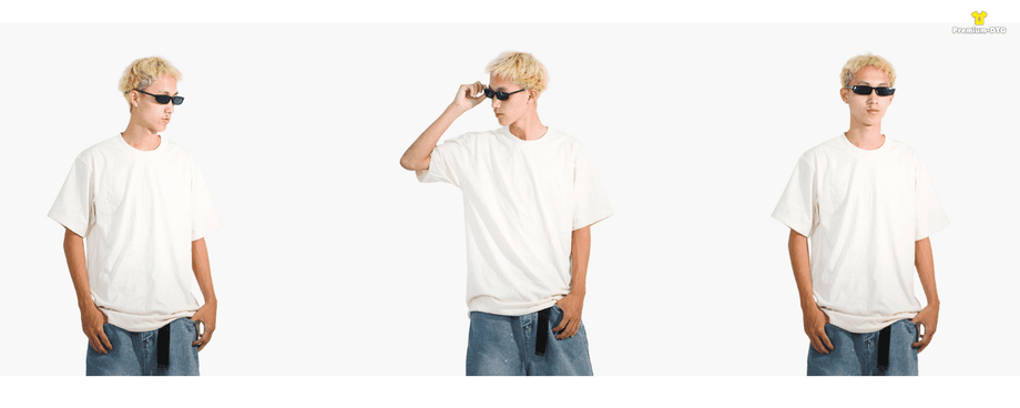 SAVAGE Oversized Vintage สีเฟดขาว จาก Premium-DTG