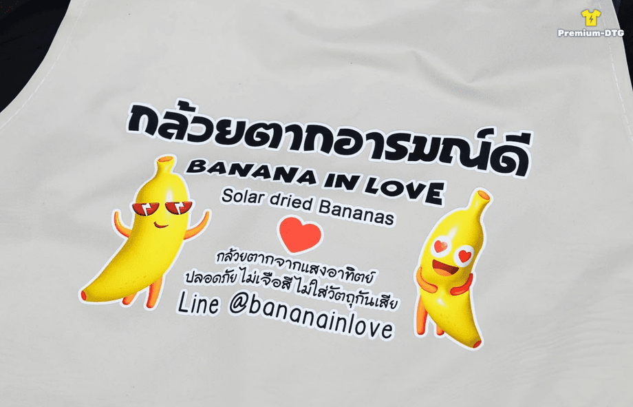 สกรีนเสื้อ DTF สำหรับเสื้อพนักงาน เสื้อบริษัท และเสื้อแบรนด์ ด้วย Cheetah DTF