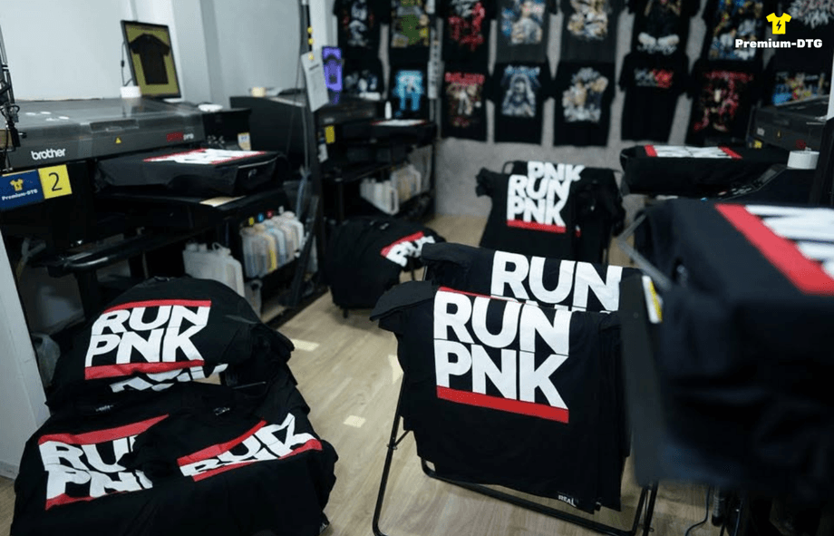 โรงงานสกรีนเสื้อ DTG และ DTF รับผลิตเสื้อแบรนด์