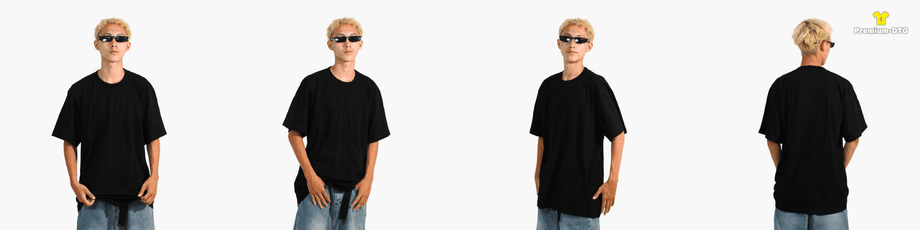 ตัวอย่างเสื้อ COMB20 คอตตอนพรีเมียม เสื้อคุณภาพจาก Premium-DTG
