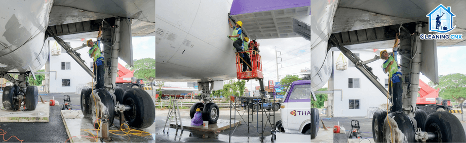 Cleaning CNX ได้รับการฝึกอบรมการใช้อุปกรณ์