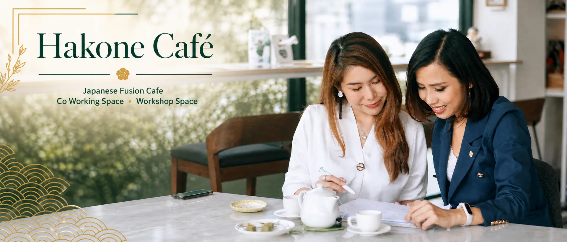 ร้านกาแฟ ห้องประชุมให้เช่า ฮาโกเน่ คาเฟ่ เชียงใหม่