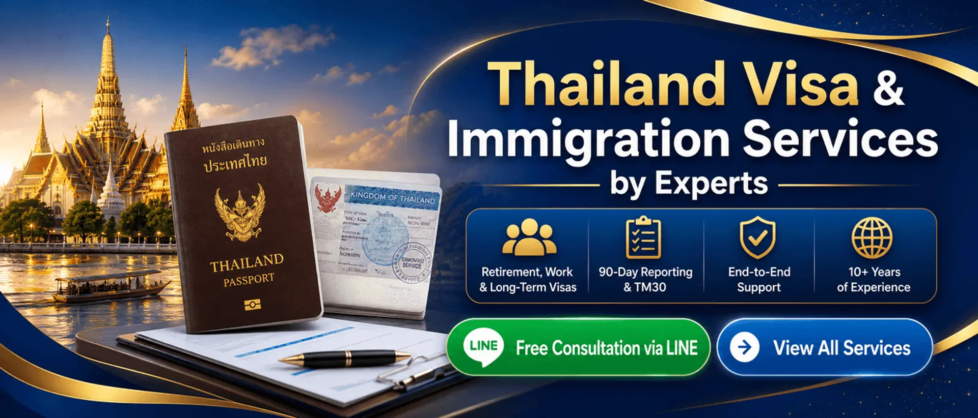 Thailand Visa & Immigration Services by Experts