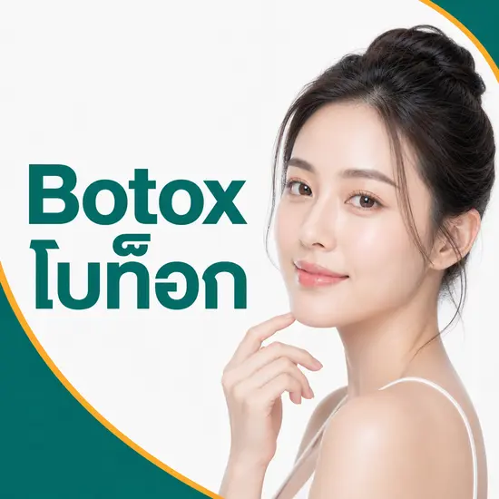 Botox โบท็อกเชียงใหม่ ลดกราม ริ้วรอย ยกหน้า