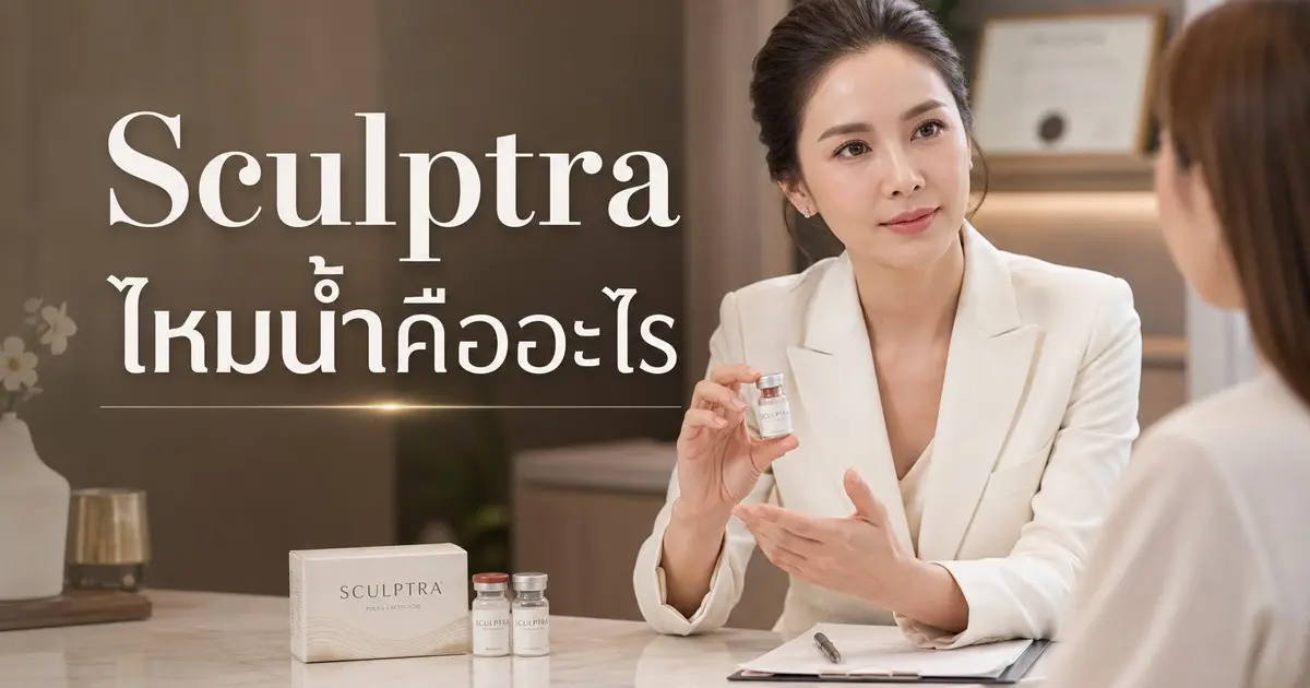 Sculptra ไหมน้ำคืออะไร เหมาะกับใคร