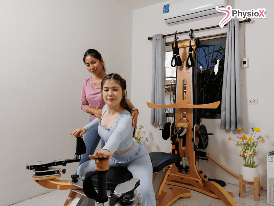 gyrotonic exercise session