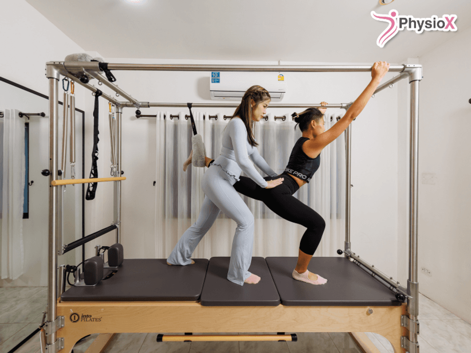 At PhysioX, private pilates