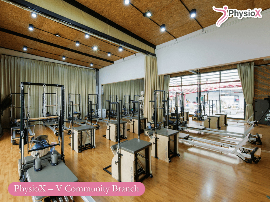 PhysioX V Community Branch Pilates studio with full-apparatus equipment