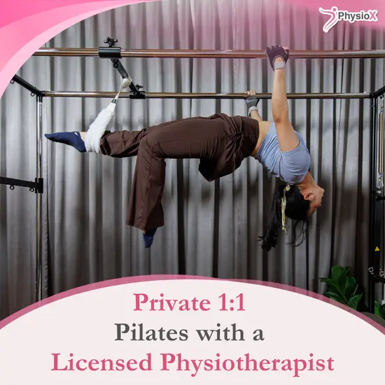 Private 1:1 Pilates with a Licensed Physiotherapist