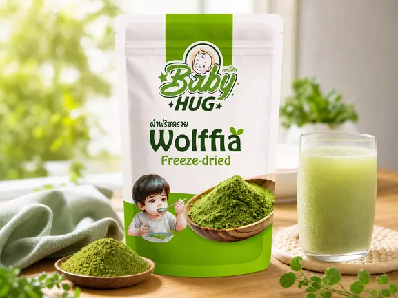 ทำไมต้องเลือก Baby HUG ผลิตภัณฑ์เสริมอาหาร ผำฟรีซดราย ทำไมต้องเลือก Baby HUG ผลิตภัณฑ์เสริมอาหาร ผำฟรีซดราย