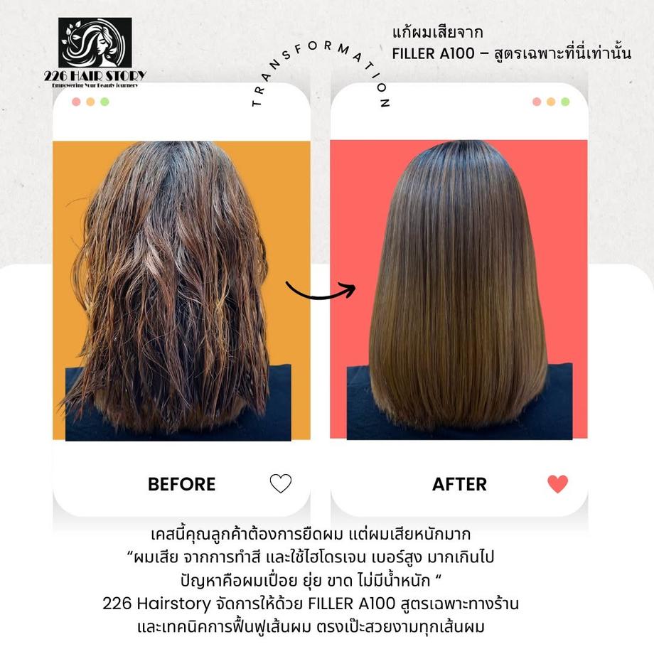 บริการสปาผมเชียงใหม่ ทรีตเมนต์ผม L'Oreal และดีท็อกซ์หนังศีรษะที่ร้าน 226 HairStory