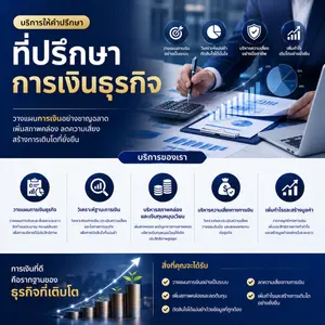 ที่ปรึกษาการเงินธุรกิจ บริหารกำไรและวางแผนการใช้เงิน